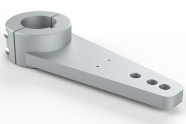 Tiller levers and autopilot levers