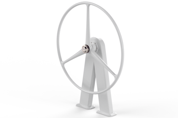 WP850 cable "A-frame" steering pedestal
